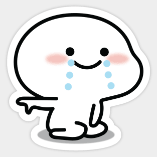 Crying Quby Sticker